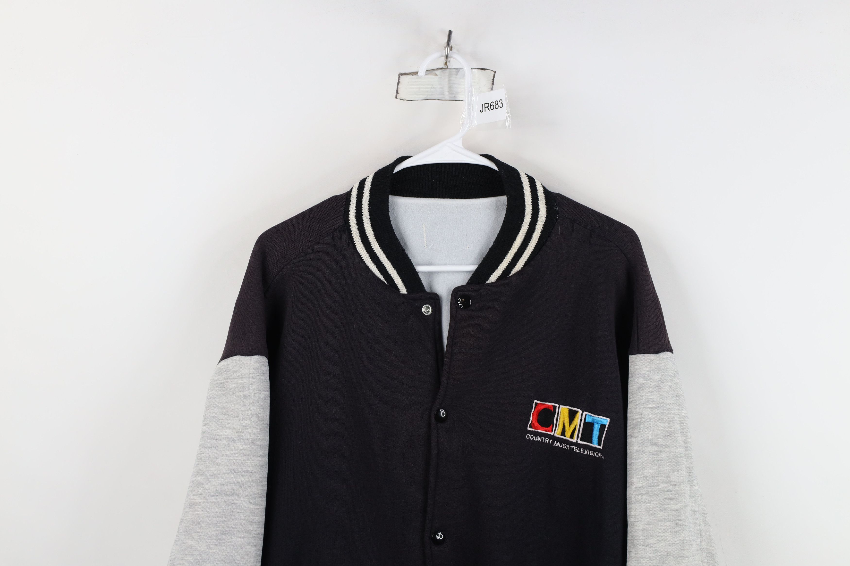 Vintage Vintage 90s CMT Country Music Television Bomber Jacket USA Size US XL / EU 56 / 4 - 2 Thumbnail