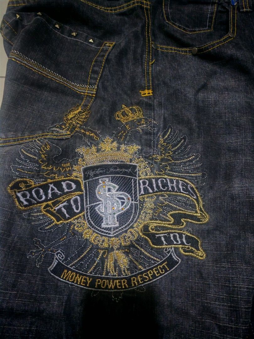 Southpole Vintage Southpole "Road to Riches" Y2K Jeans W38 Size US 38 / EU 54 - 6 Thumbnail