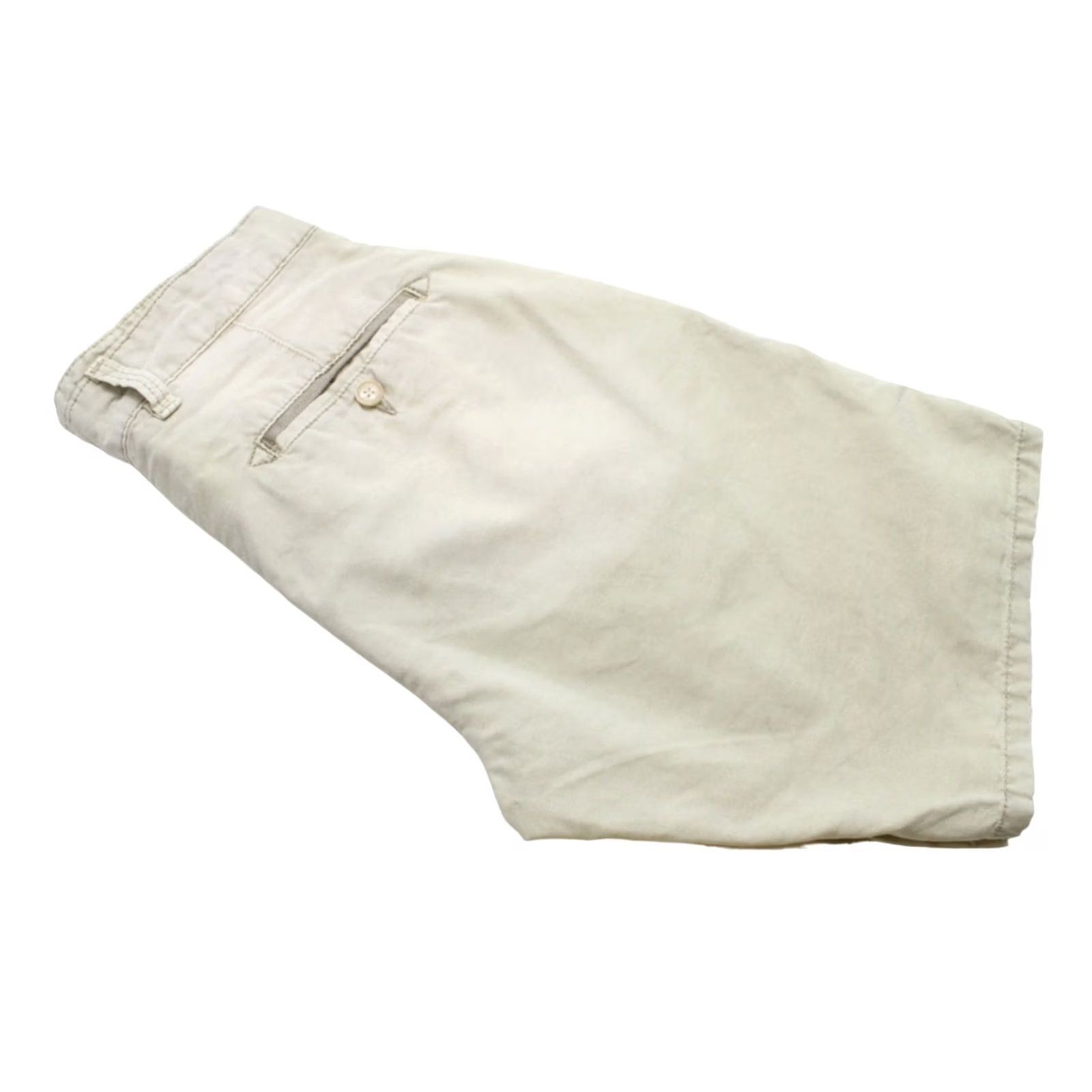 Scotch & Soda SCOTCH & SODA Shorts Men's W29 Chino Ripped Zip Fly Light Green Casual Shorts Size US 29 - 5 Thumbnail