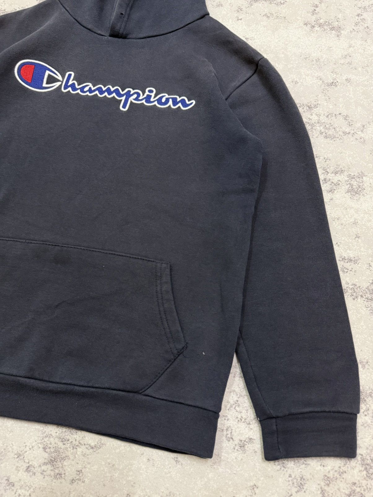 Champion CHAMPION REVERSE WEAVE FADED BLUE PULLOVER SWWATER HOODIE Size US S / EU 44-46 / 1 - 5 Thumbnail