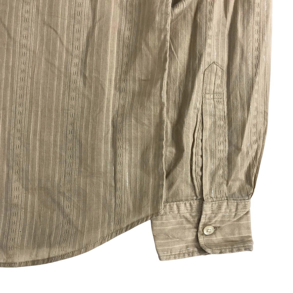 Japanese Brand × Tornado Mart × Vintage Vintage Tornado Mart Classic Stripe Button Up Shirt Size US M / EU 48-50 / 2 - 8 Thumbnail