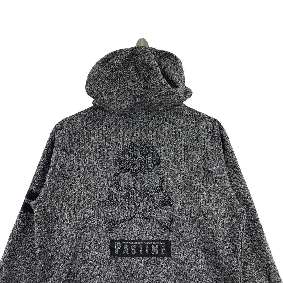 Japanese Brand AZUL PRIMERA Japanese Brand Pastime Skull Print Grey Hoodie Size US L / EU 52-54 / 3 - 4 Thumbnail
