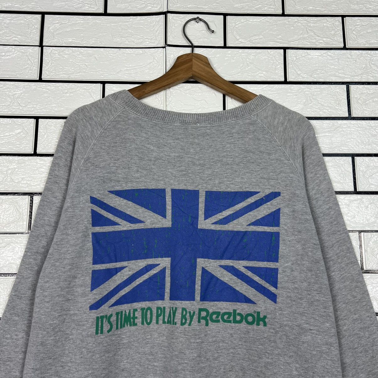 Vintage 90's REEBOK Big Logo Crewneck Sweatshirt #3977-C181