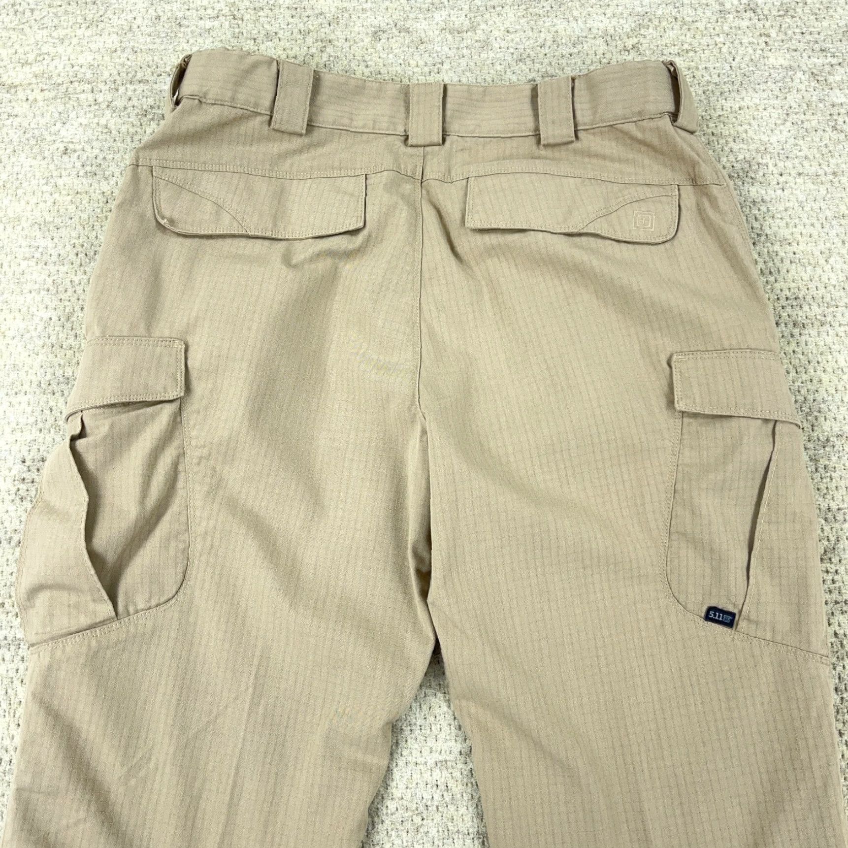 Vintage 5.11 Tactical Cargo Pants Men 32x32 Brown Rip Stop Taclite Pro Utility Military Cargo Pants 5-Pocket Design Computer? Size US 32 / EU 48 - 3 Thumbnail