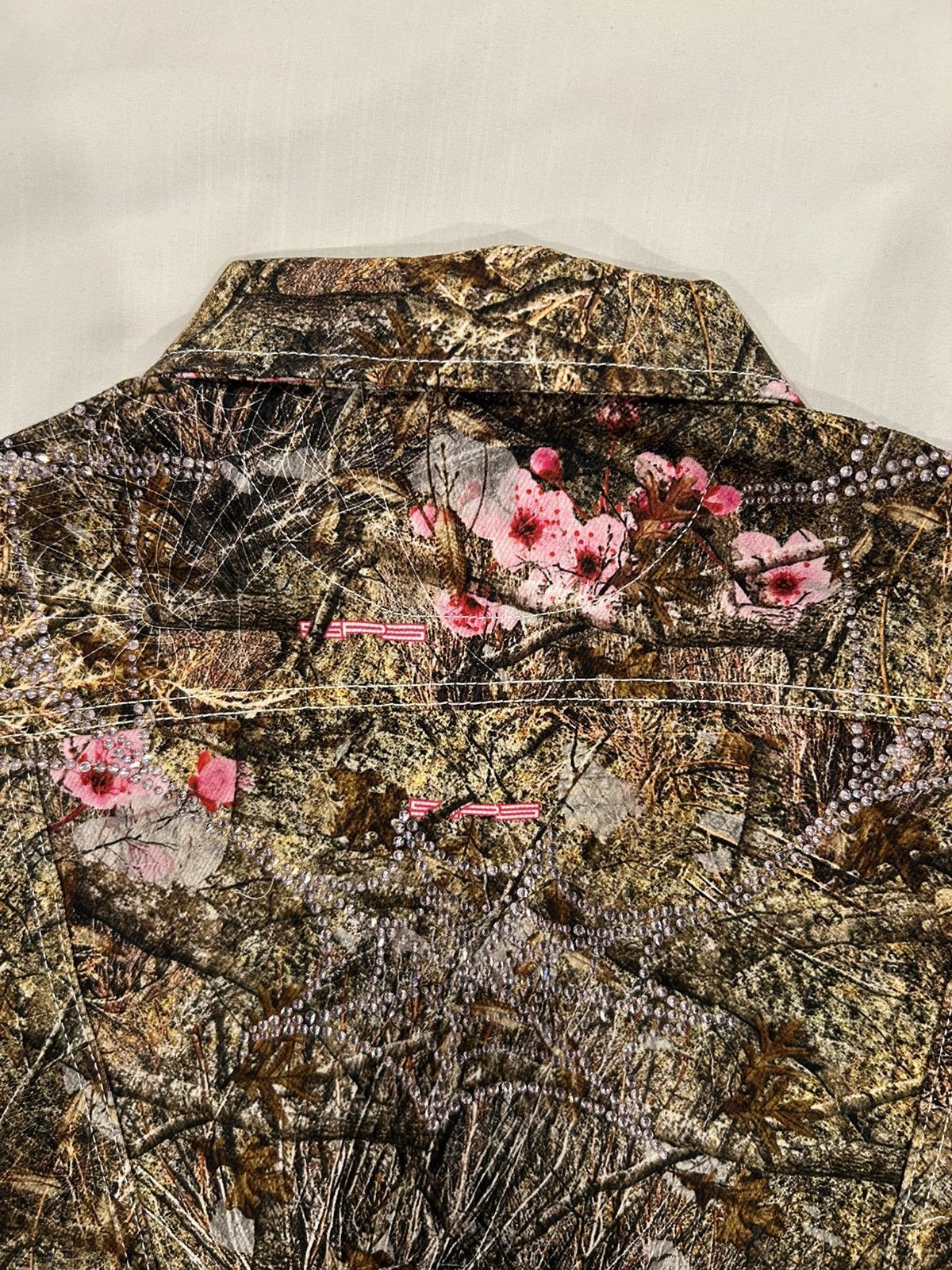 Sp5der Sp5der Trucker Jacket Real Tree Camo 2 All Over Rhinestone Size US M / EU 48-50 / 2 - 8 Thumbnail