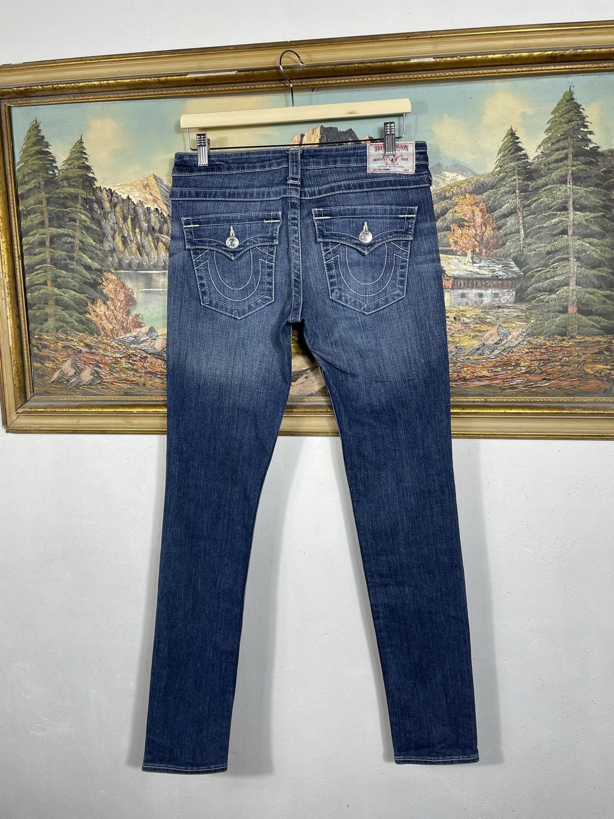 True Religion × Vintage True Religion Vintage Y2k Denim Jeans Trousers Pants Swag Size 29" - 8 Thumbnail
