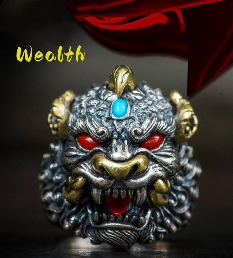 Other Oriental Fortune Ring Size ONE SIZE - 5 Thumbnail