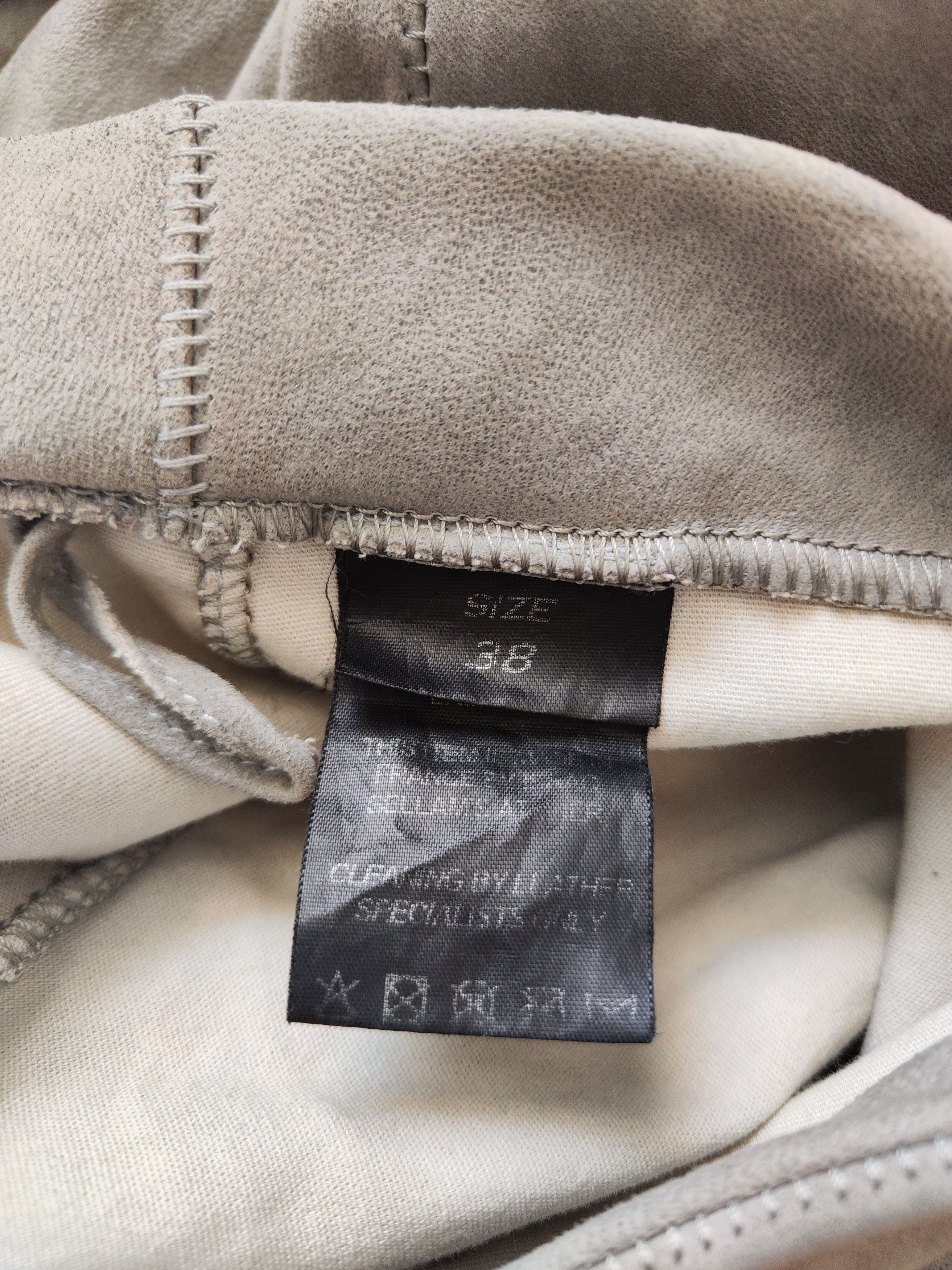Isaac Sellam Experience Leather pants.Like Haider Ackermann or Yohji Yamamoto Size 27" / US 4 / IT 40 - 6 Thumbnail