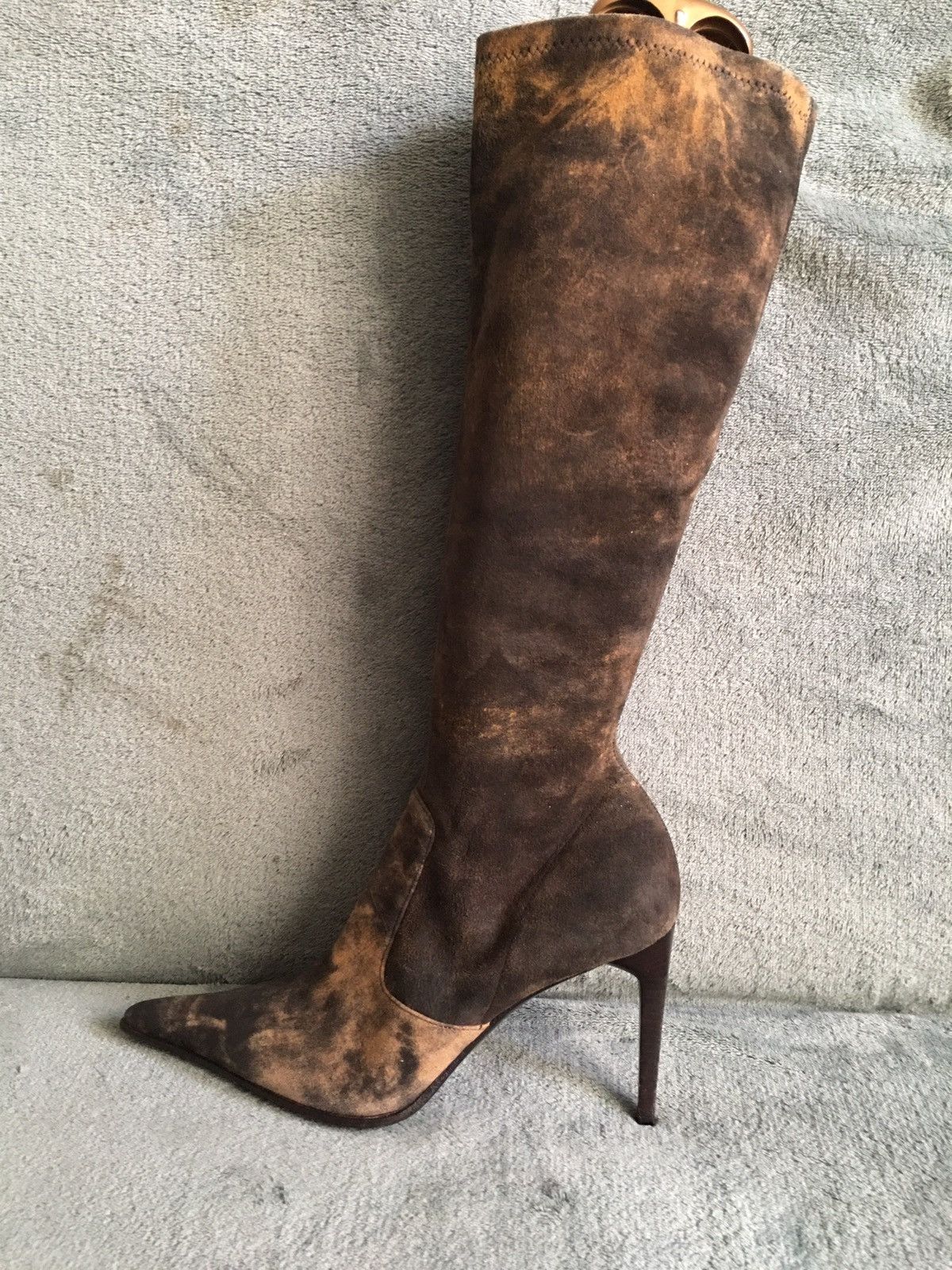 Le Silla Le Silla Leather Cognac Designer Boots EU 37.5 Size US 7.5 / IT 37.5 - 9 Thumbnail