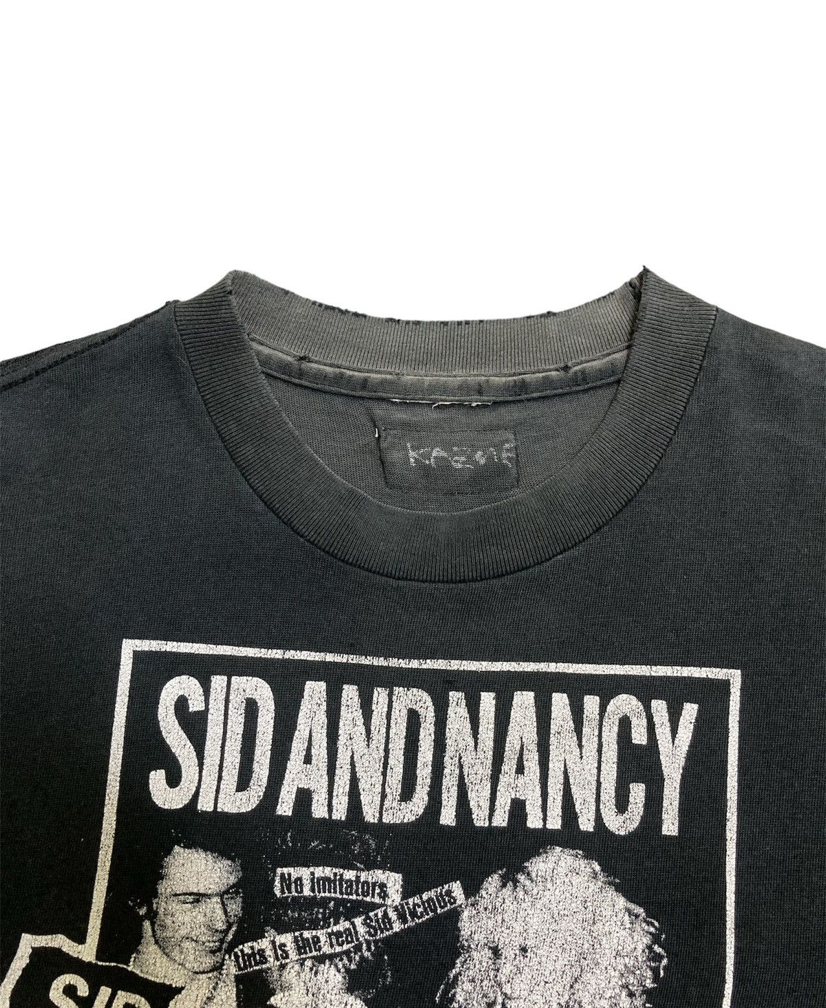 Band Tees Vintage Distressed Sid And Nancy by Sexy Dynamite Size US XS / EU 42 / 0 - 5 Thumbnail