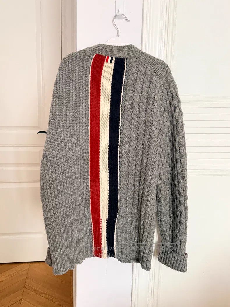 Thom Browne Thom Browne Knit outerwear Size US L / EU 52-54 / 3 - 2 Thumbnail