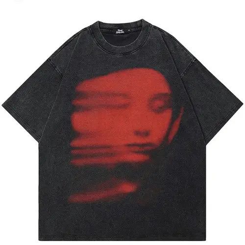 Japanese Brand Kawamura x Han Vintage Design Graphic T Shirt Size US L / EU 52-54 / 3 - 1 Thumbnail