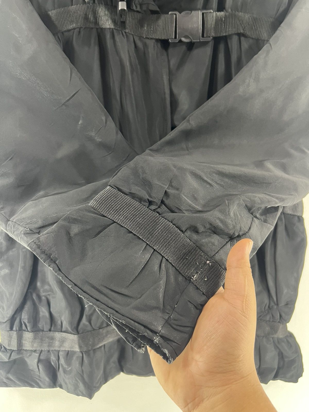 If Six Was Nine Goose Down Bondage Puffer Jacket Jean Paul Gaultier Size US L / EU 52-54 / 3 - 10 Thumbnail