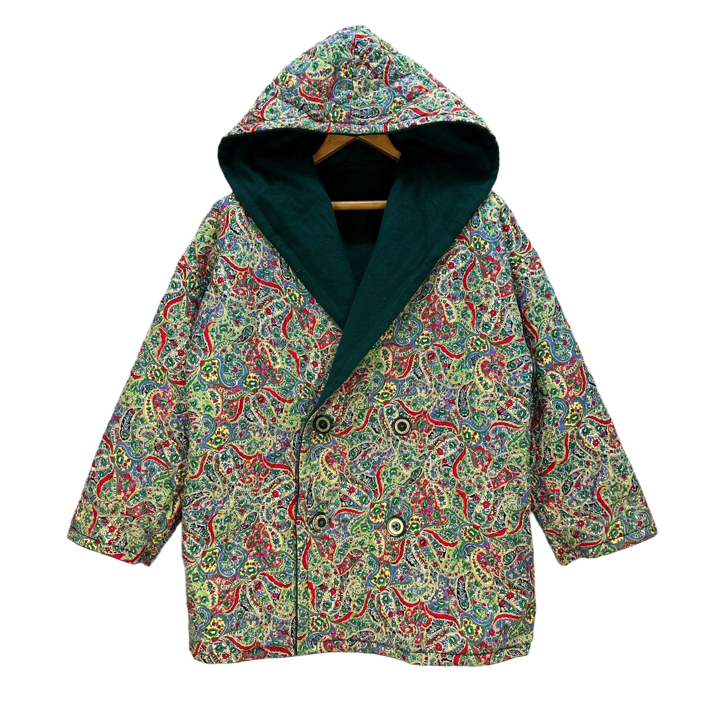 SPORUTINO GOLF Reversible Double Breasted Coat #A24-0553