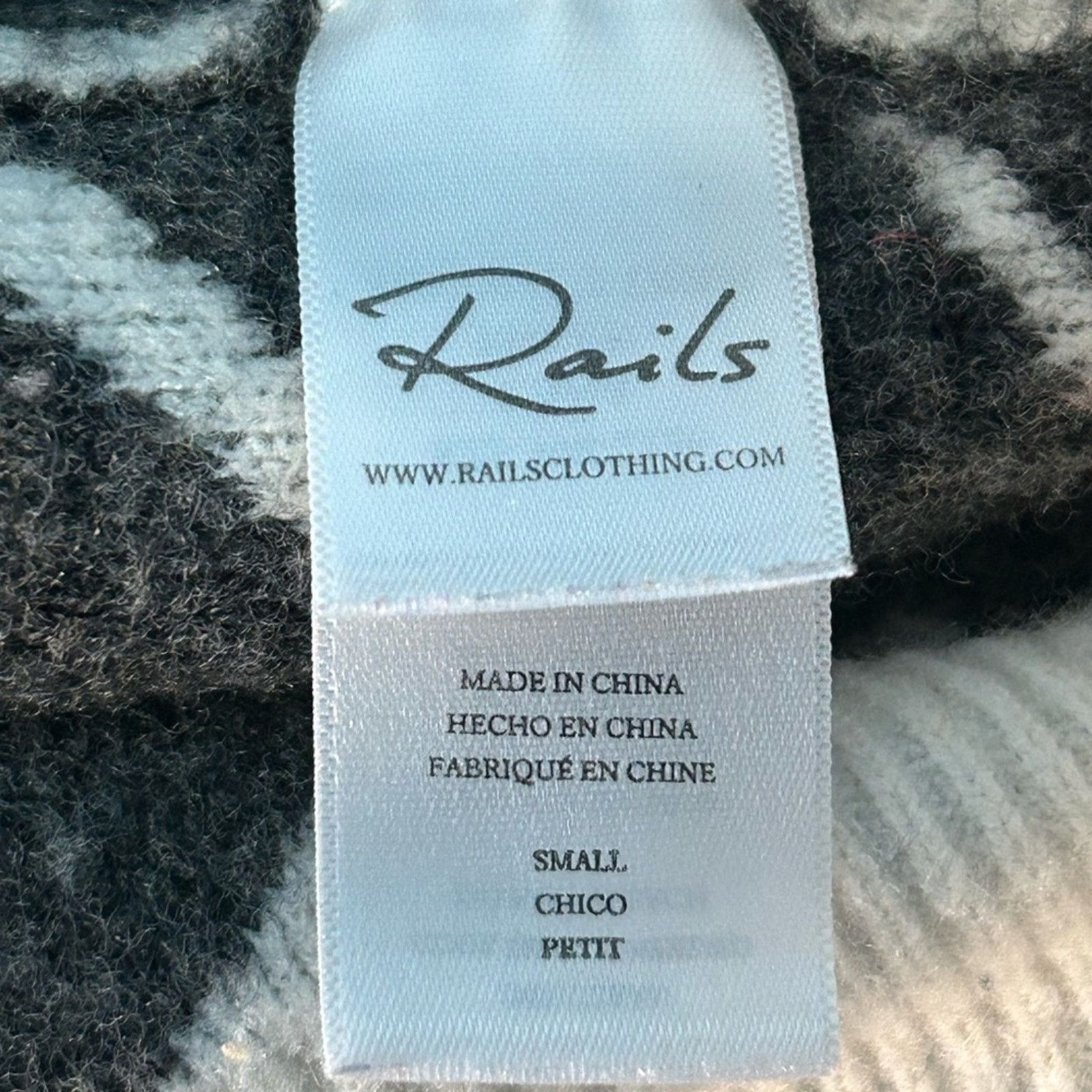 Rails Rails Lana Tiger Sweater Viscose Wool Cashmere Blend Small Size S / US 4 / IT 40 - 6 Thumbnail