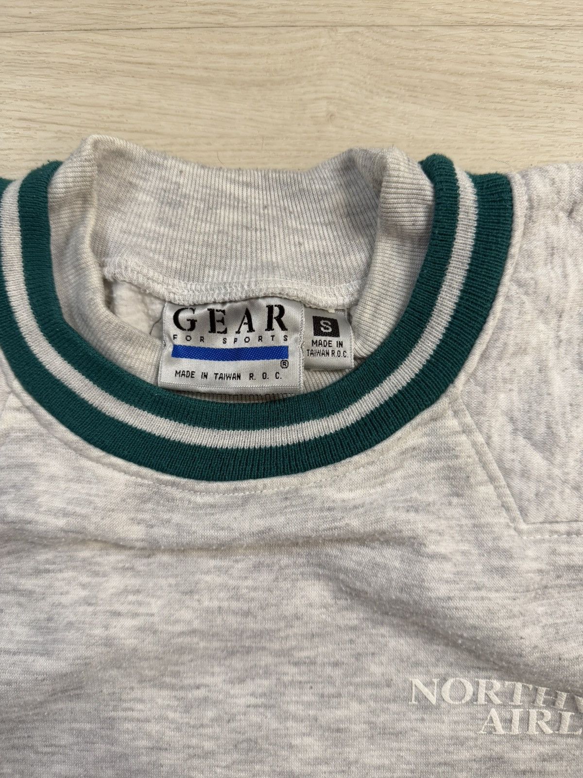 Gear for Sports 90’s Northwest Airlines Double Collar Crewneck Sweatshirt Size US S / EU 44-46 / 1 - 5 Thumbnail