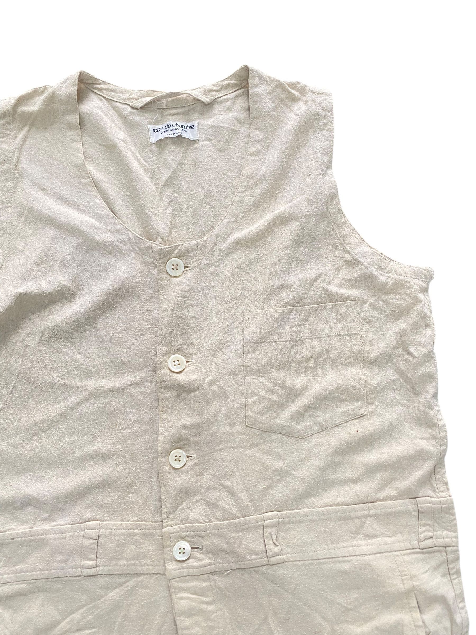 Comme des Garcons Vintage Comme Des Garcons Sleeveles Overalls Jumpsuits Size 32" / US 10 / IT 46 - 2 Thumbnail