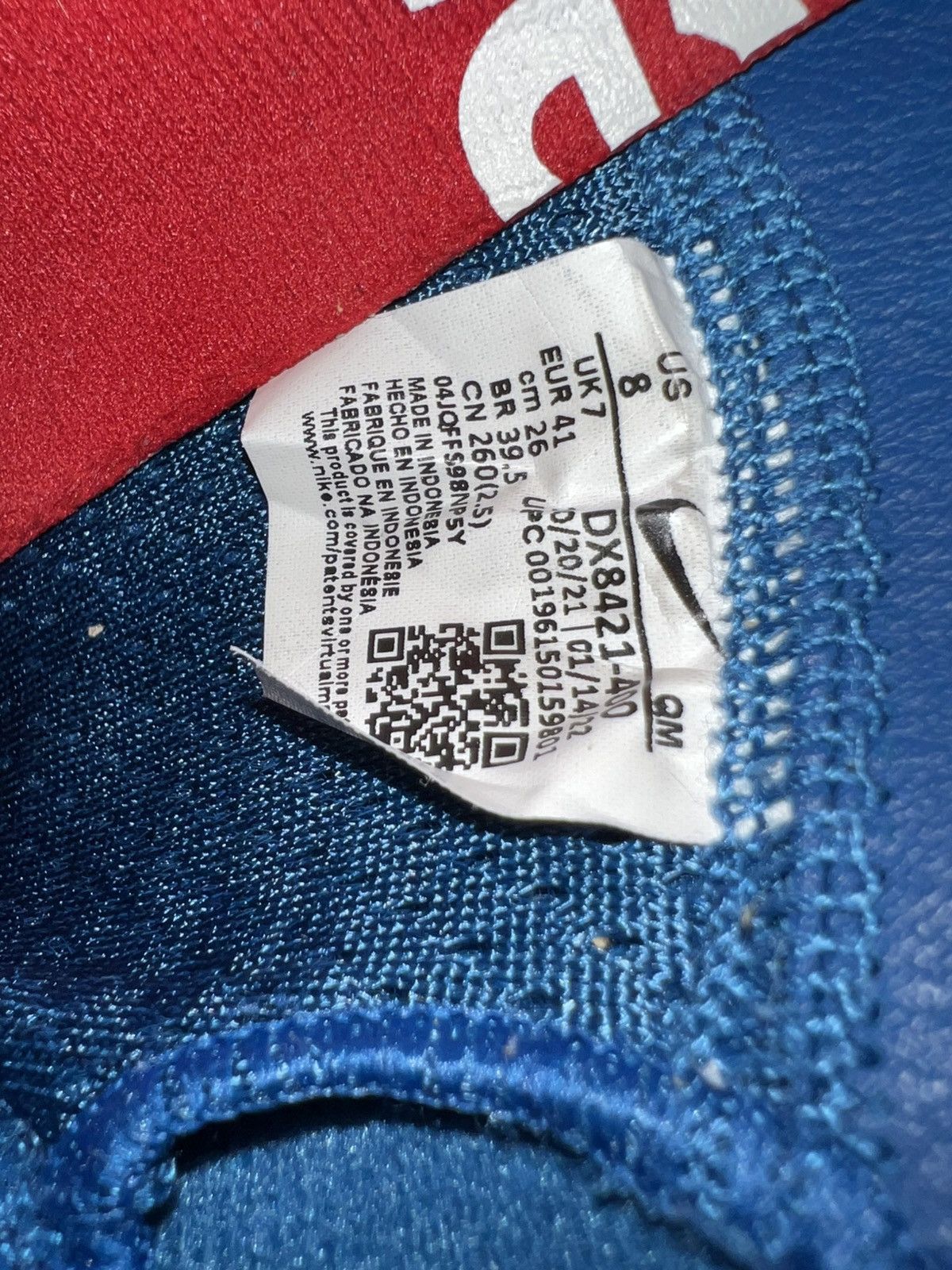 Nike × Supreme Supreme Nike Denim Snakeskin Blazers Size US 8 / EU 41 - 3 Thumbnail