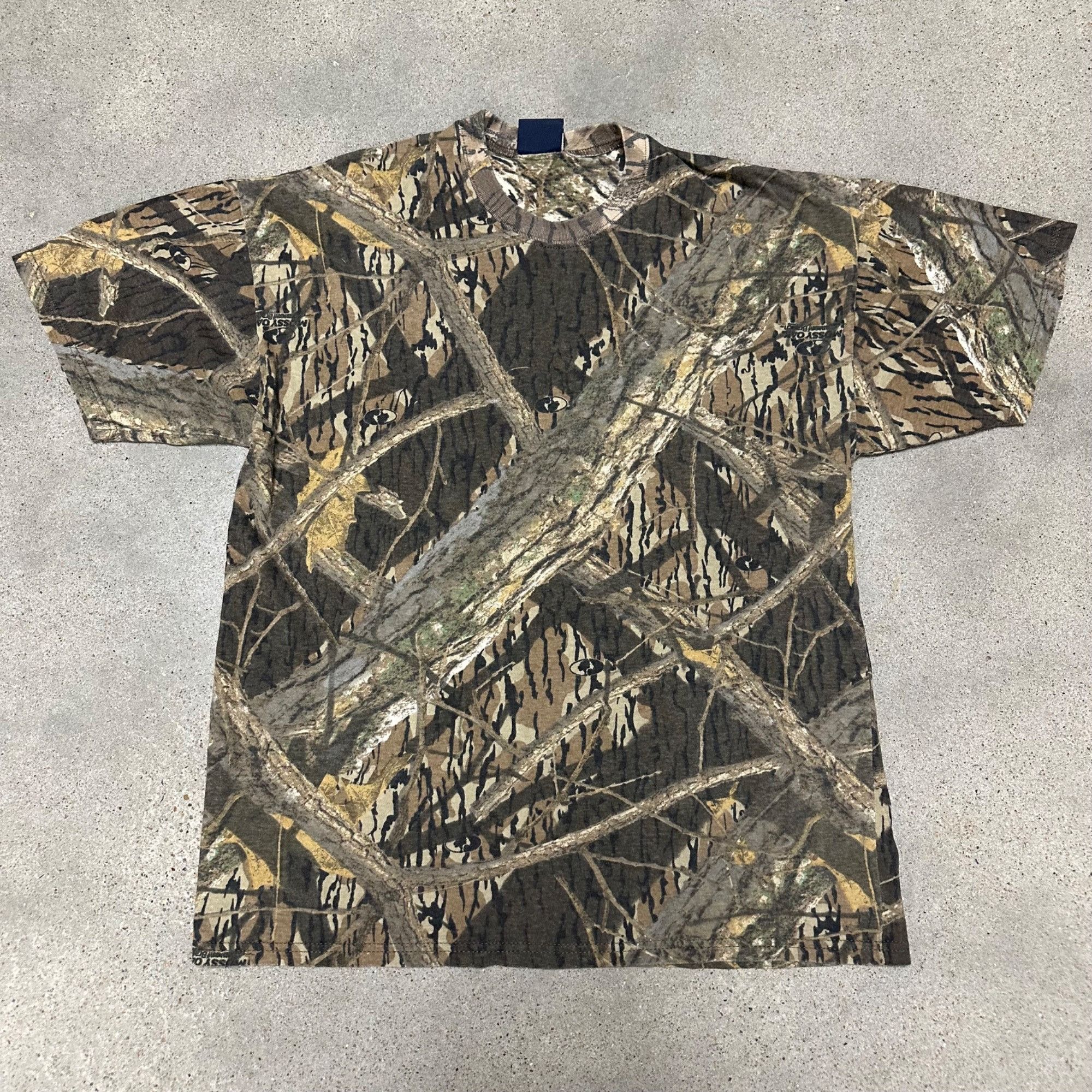 Mossy Oaks × Vintage Vintage Mossy Oak Shadow Branch Camo Shirt Size US L / EU 52-54 / 3 - 1 Thumbnail