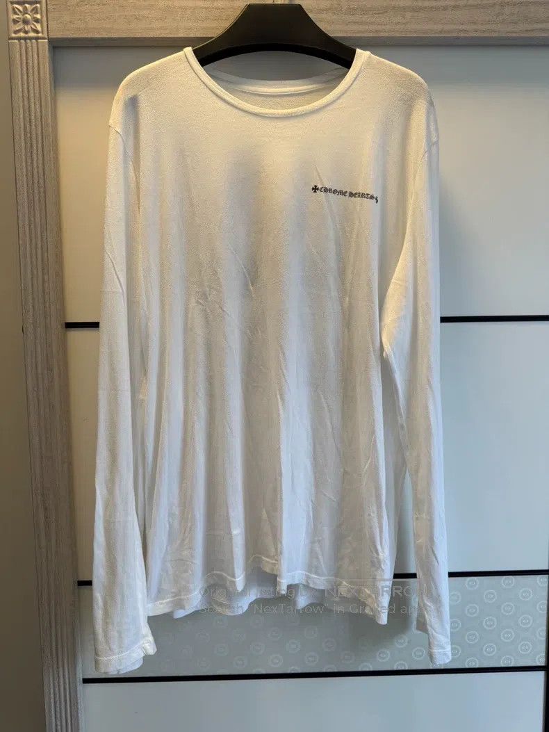 Chrome Hearts CHROME HEARTS Size XL Cross scroll printing long sleeve Size US XL / EU 56 / 4 - 1 Thumbnail