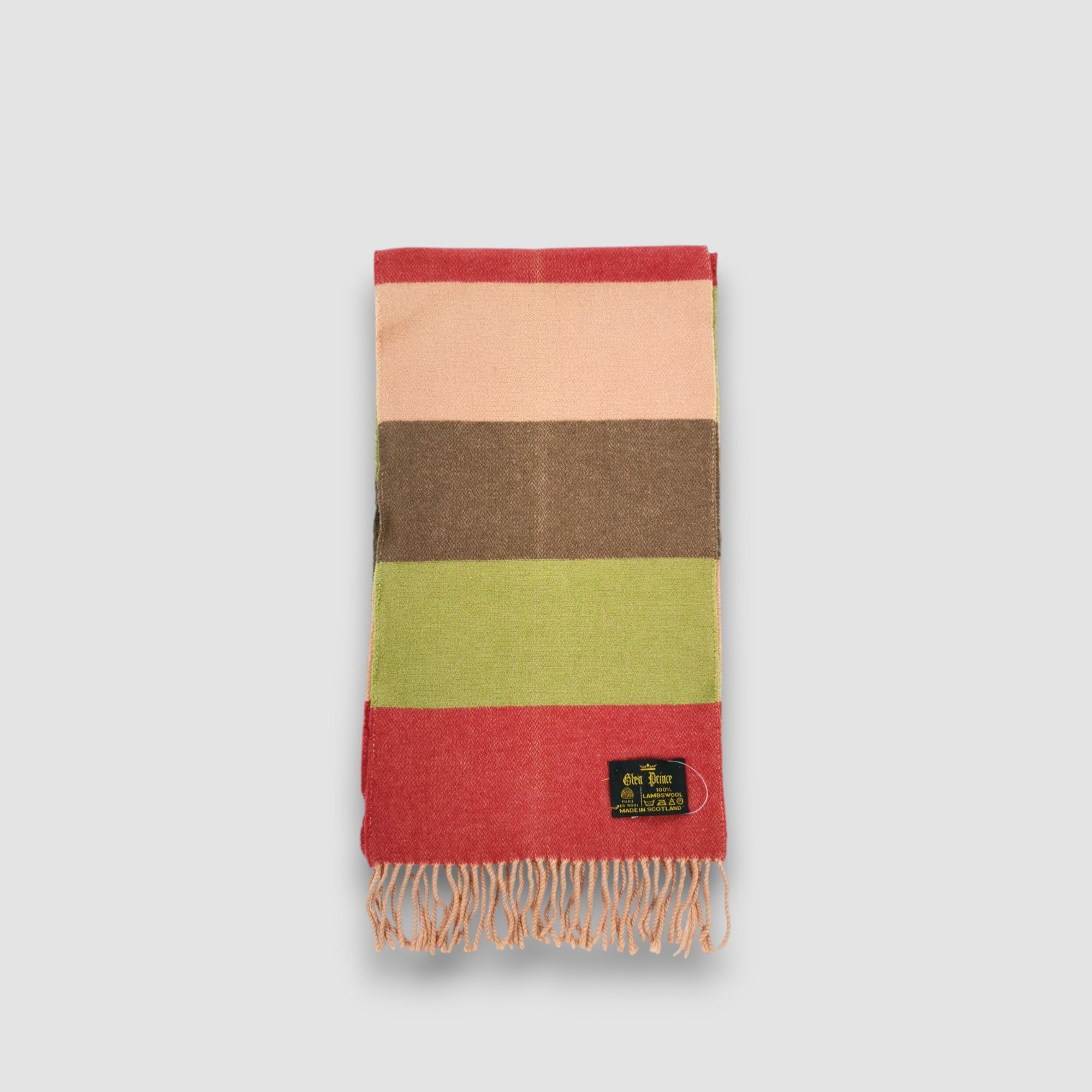 Vintage Vintage Glen Prince Scarf Wool Cashmere Muffler Scarves Size ONE SIZE - 2 Thumbnail