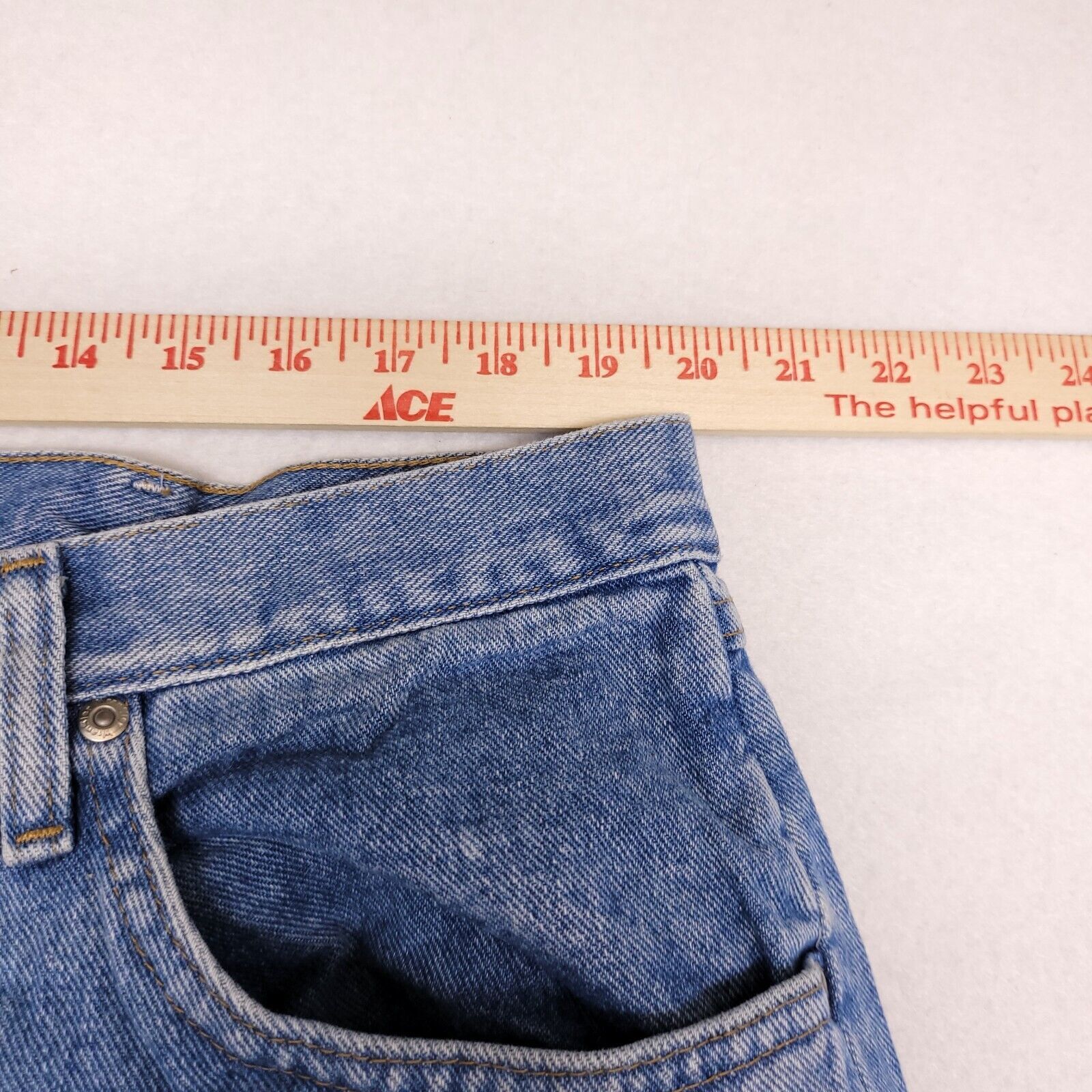 Wrangler Wrangler Casual Button Zip Denim Jeans Mens Size 42x32 Blue Size US 42 / EU 58 - 7 Thumbnail
