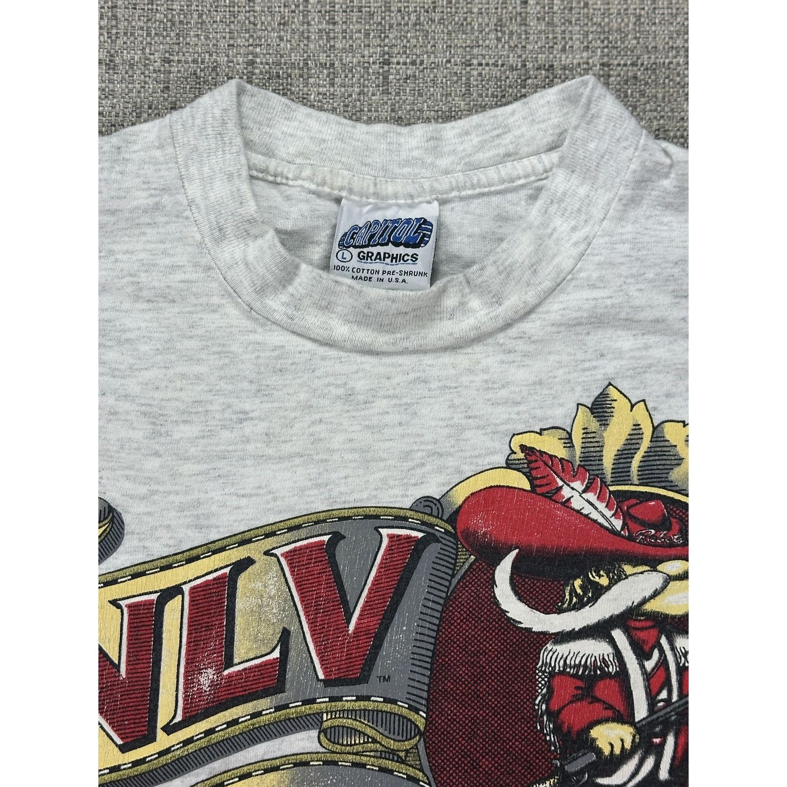 Other UNLV Rebels Shirt Mens L Gray Mascot College Capitol 90s Size US L / EU 52-54 / 3 - 11 Thumbnail