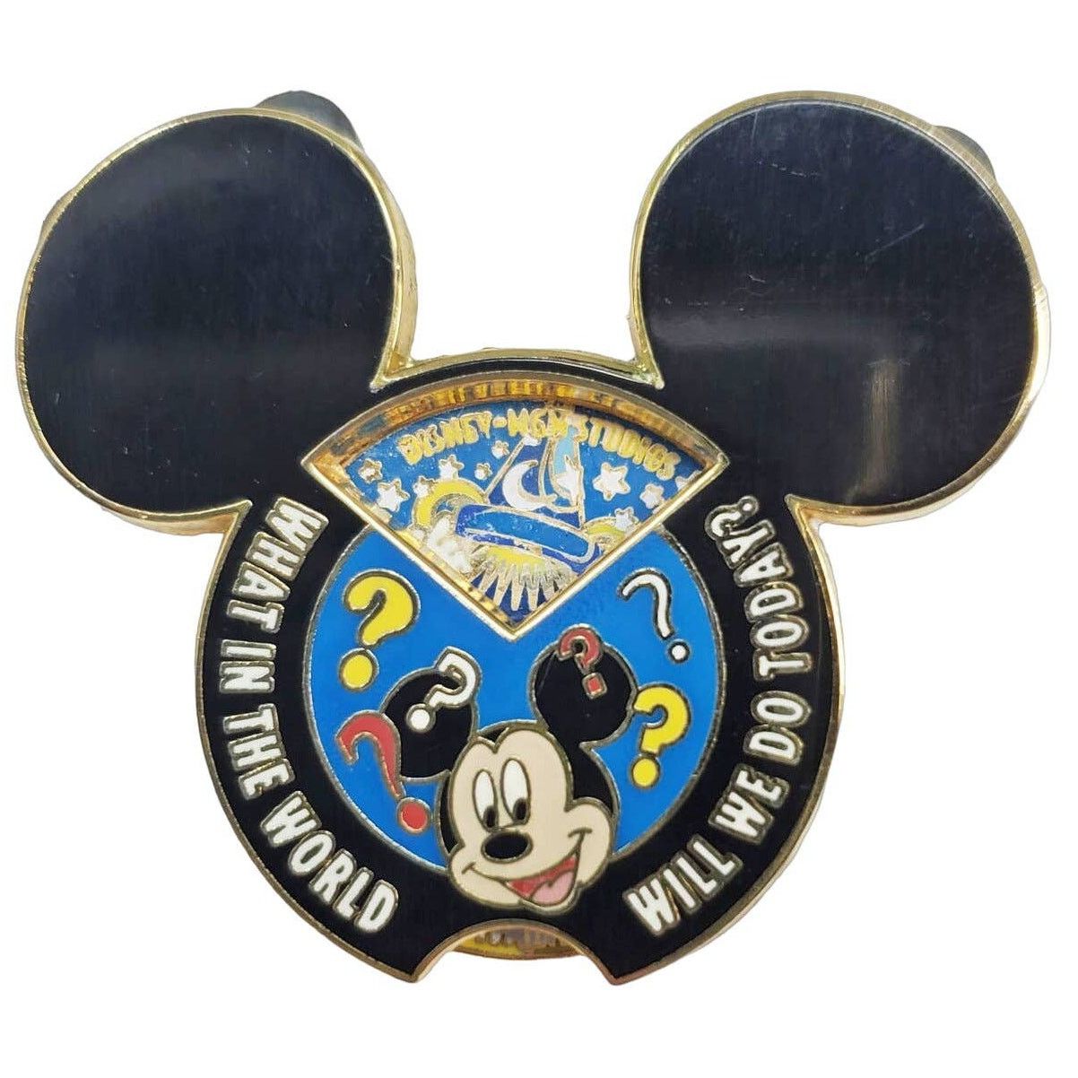 Disney Disney Parks WDW Mickey Spinner Pin Park-Hopping Adventure Size ONE SIZE - 1 Thumbnail