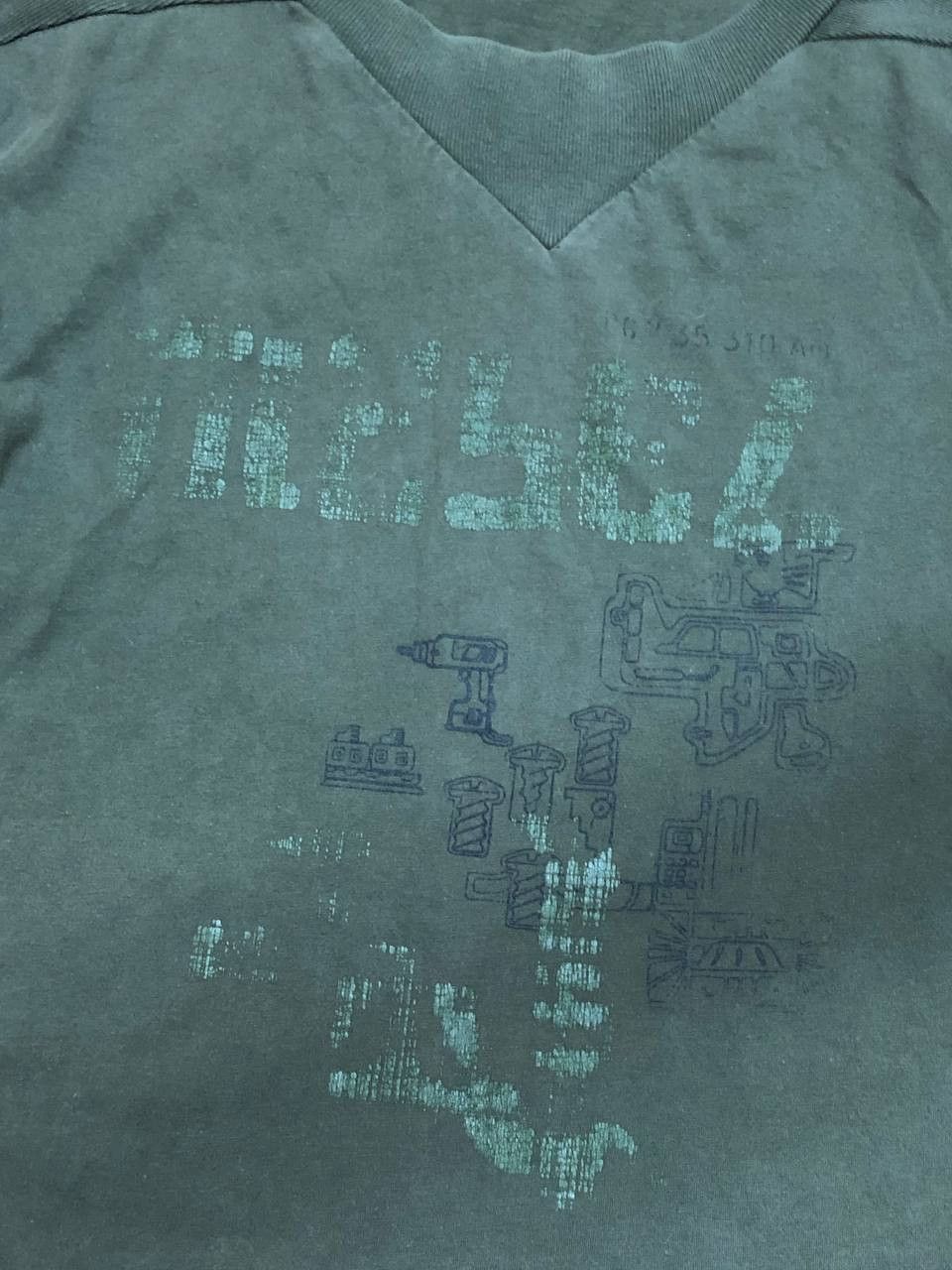 Diesel Y2K Diesel logo Long Sleeve Vintage streetwear Size US M / EU 48-50 / 2 - 6 Thumbnail