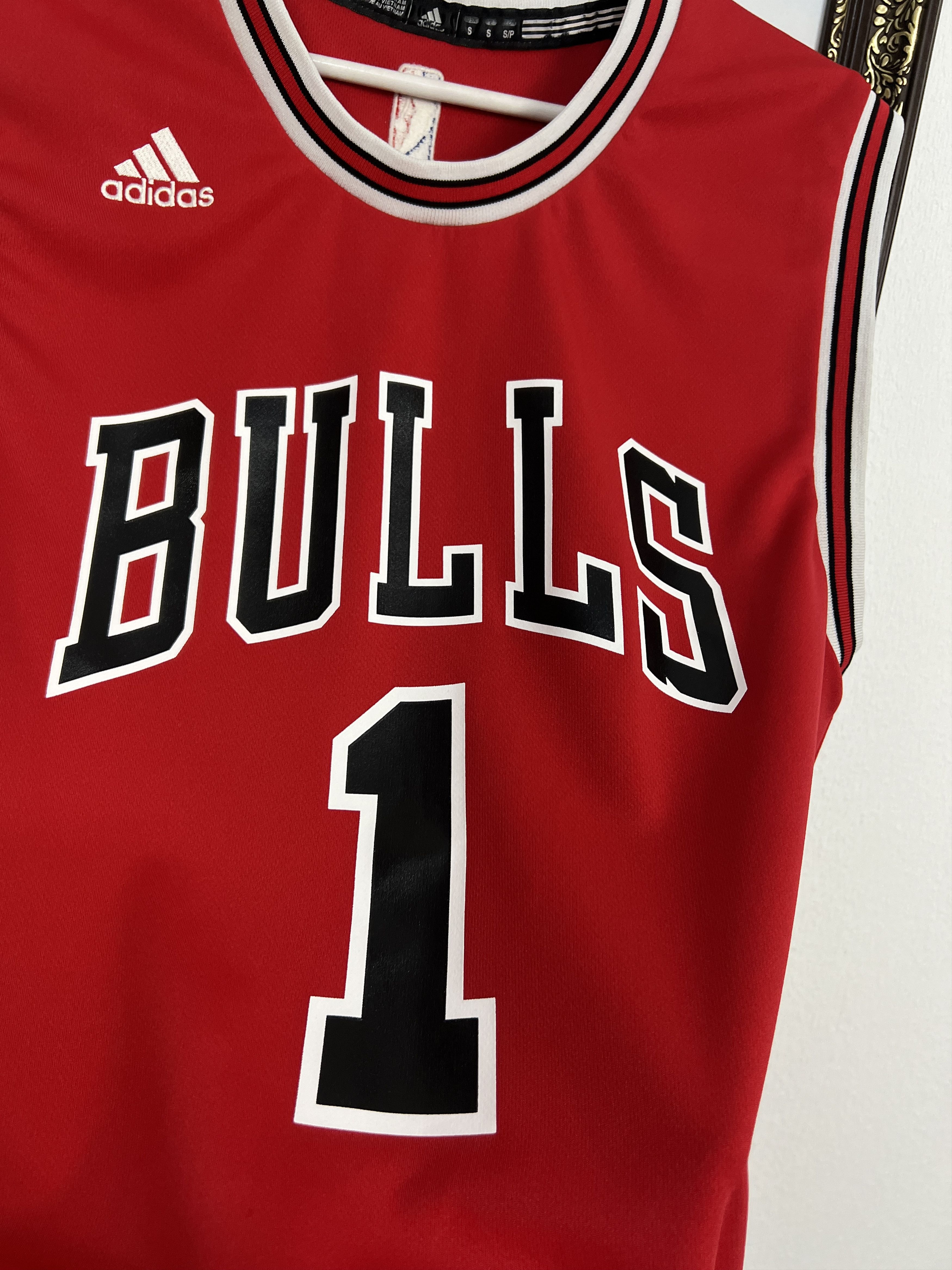 Adidas Vintage Chicago Bulls Derrick Rose #1 NBA Jersey Trikot Size US S / EU 44-46 / 1 - 3 Thumbnail