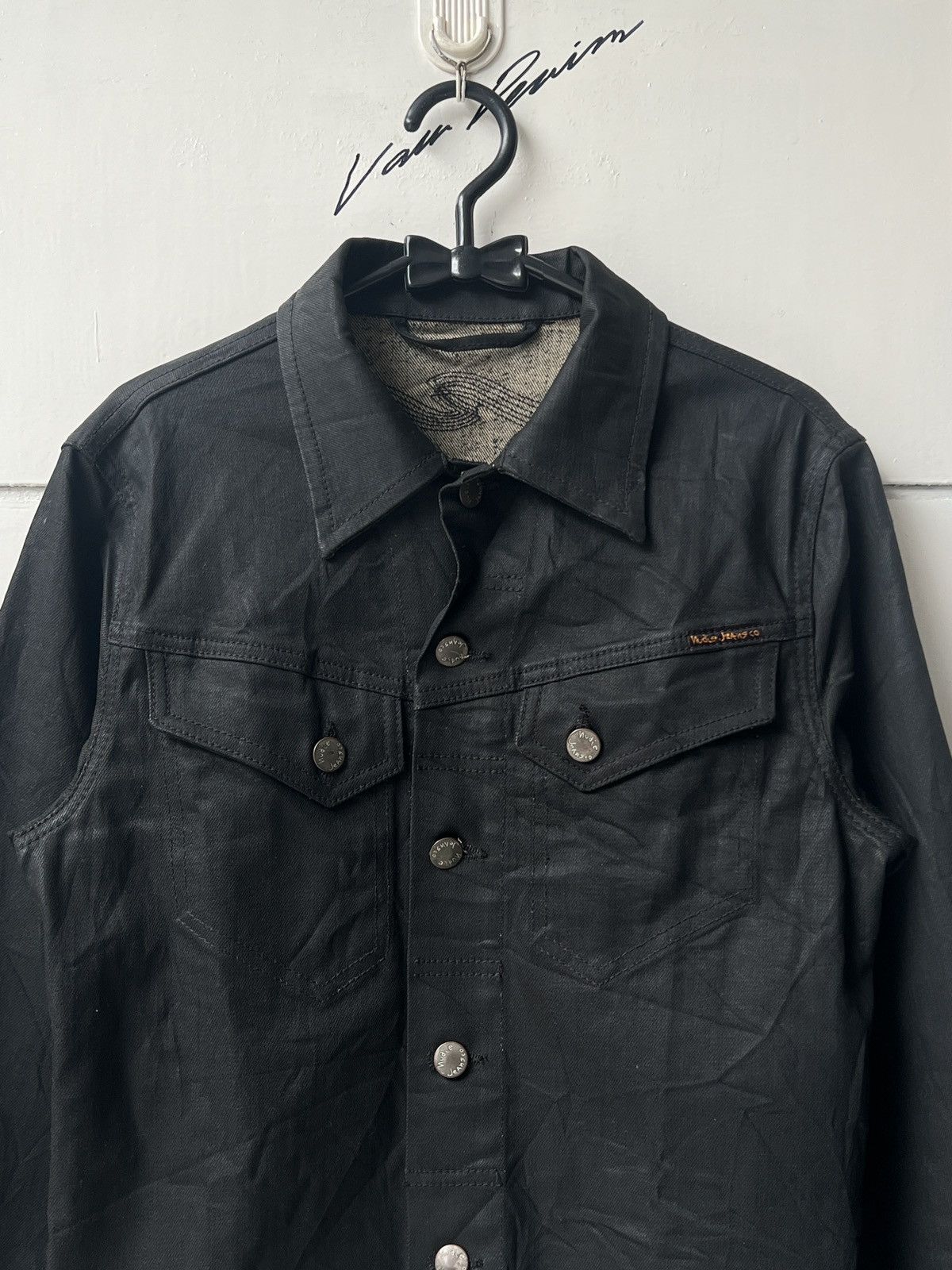 Nudie Jeans NUDIE JEANS CO Black Denim Jacket Size US XS / EU 42 / 0 - 3 Thumbnail