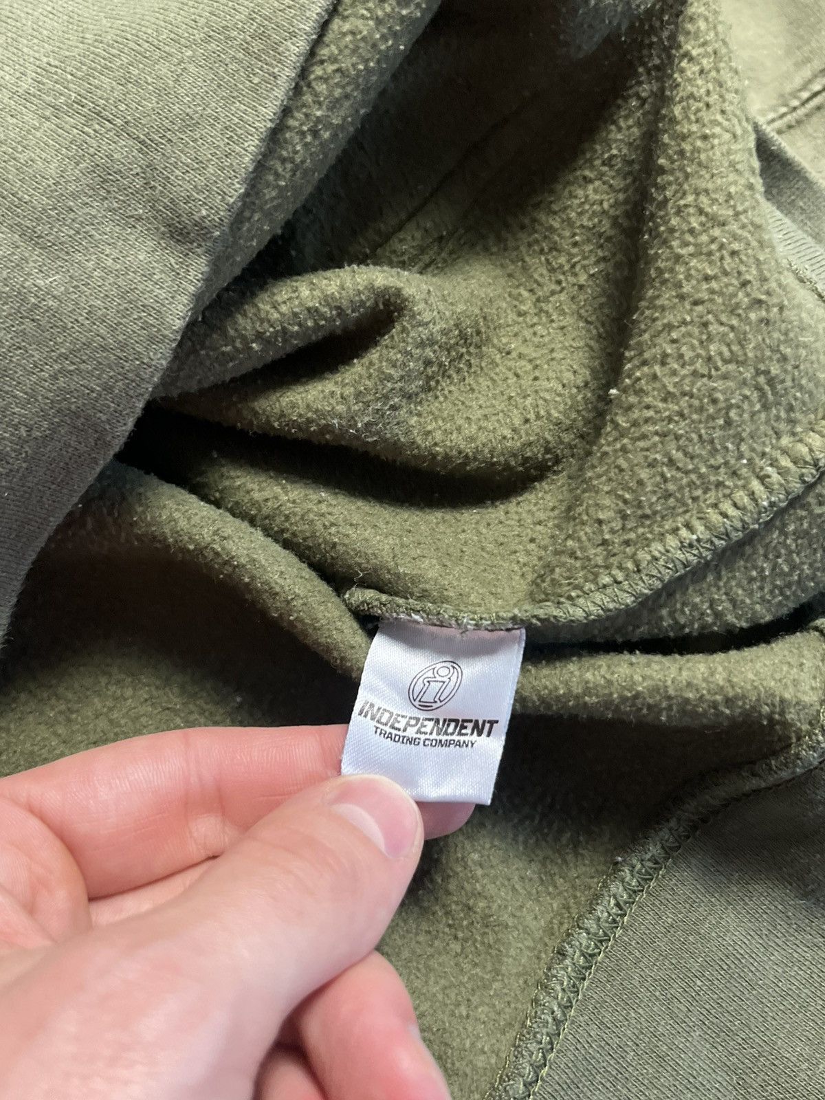Anti Social Social Club × Undefeated Anti Social Social Club x Undefeated Paranoid olive hoody Size US L / EU 52-54 / 3 - 8 Thumbnail