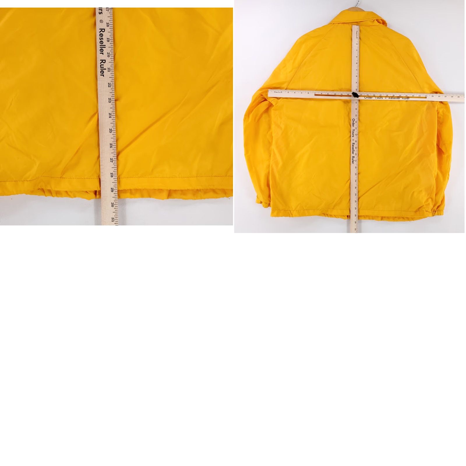 Vintage VINTAGE David Peyser Jacket Windbreaker Snap Yellow XL Mens USA 70s 80s University Missouri Made Size US XL / EU 56 / 4 - 8 Thumbnail