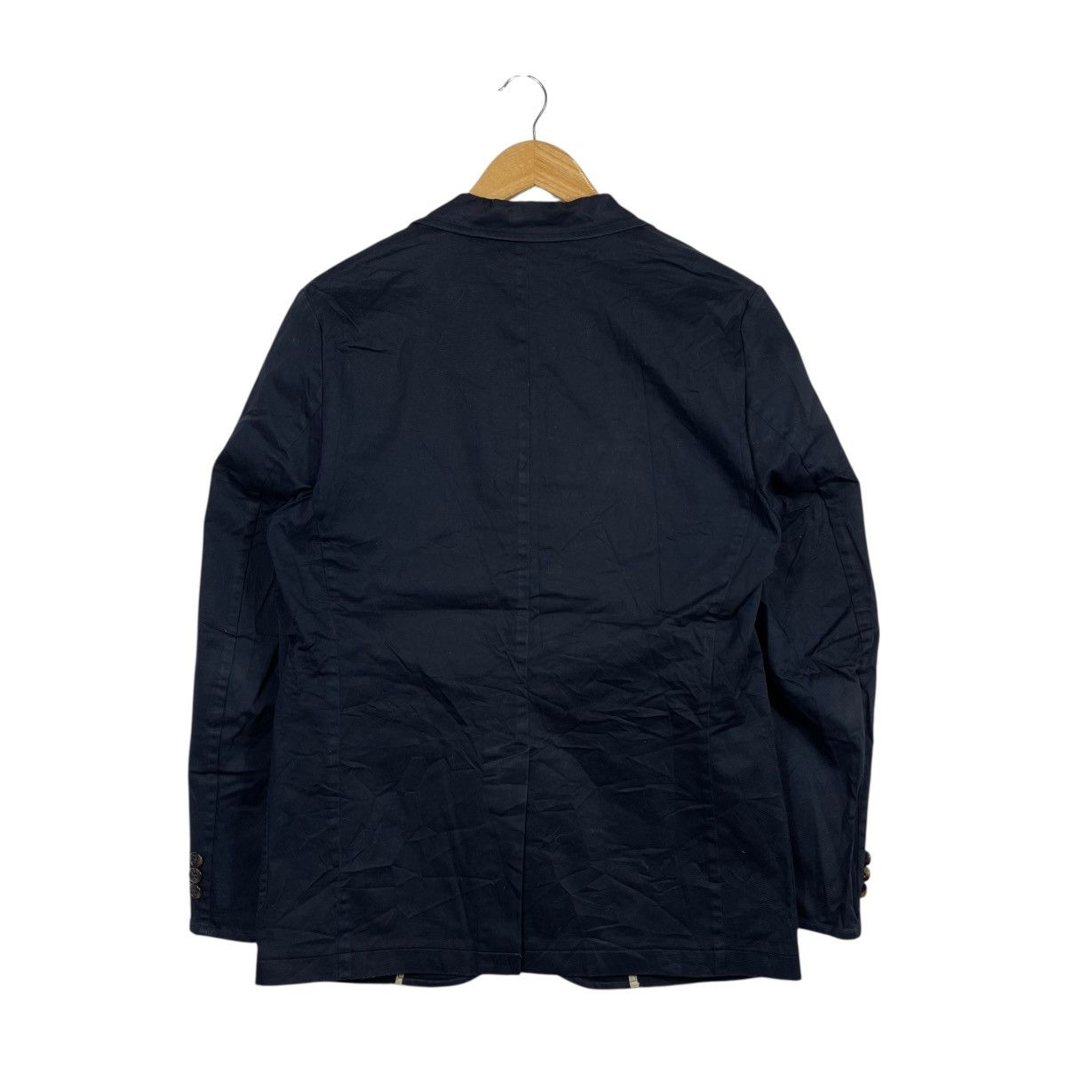 Beams Plus BEAMS HEART Navy Tailored Cotton Blazer Size 46 Size US XL / EU 56 / 4 - 5 Thumbnail