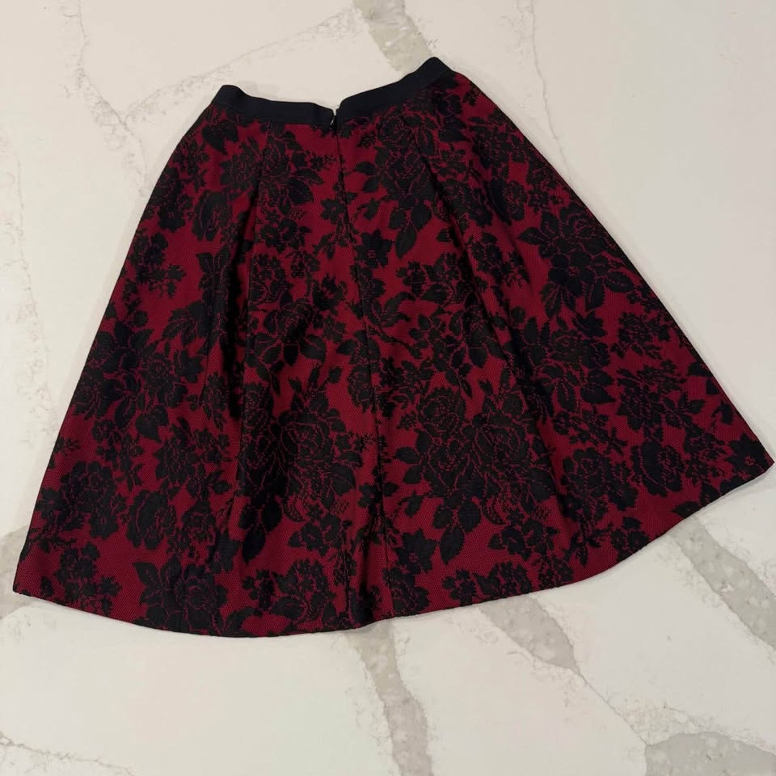 White House Black Market White House Black Market Pleated ALine Midi Skirt Womens 00 Size 24" / US 00 / IT 34 - 4 Thumbnail