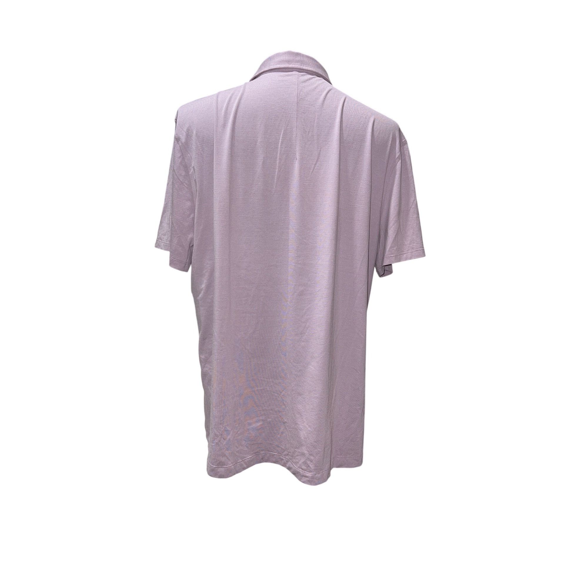 Lululemon 𝓛𝓾𝓵𝓾𝓵𝓮𝓶𝓸𝓷 Men’s Short Sleeve Polo Shirt Light Purpl Size US L / EU 52-54 / 3 - 2 Thumbnail
