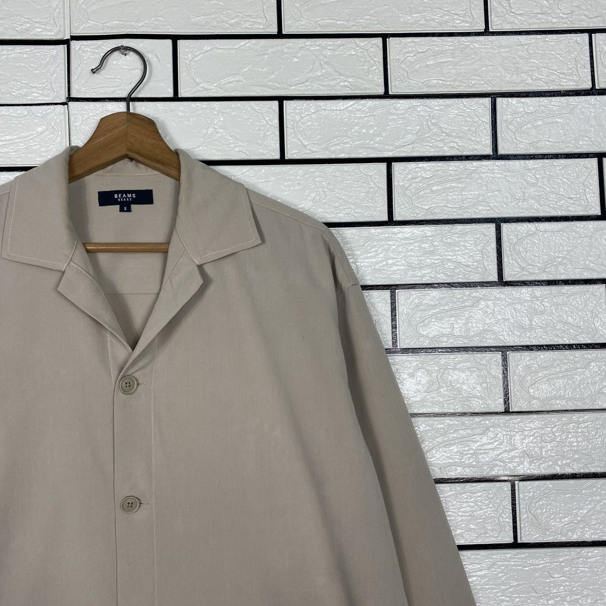 Beams Japan 📌Vintage Button Jacket Beams Heart Size US S / EU 44-46 / 1 - 5 Thumbnail