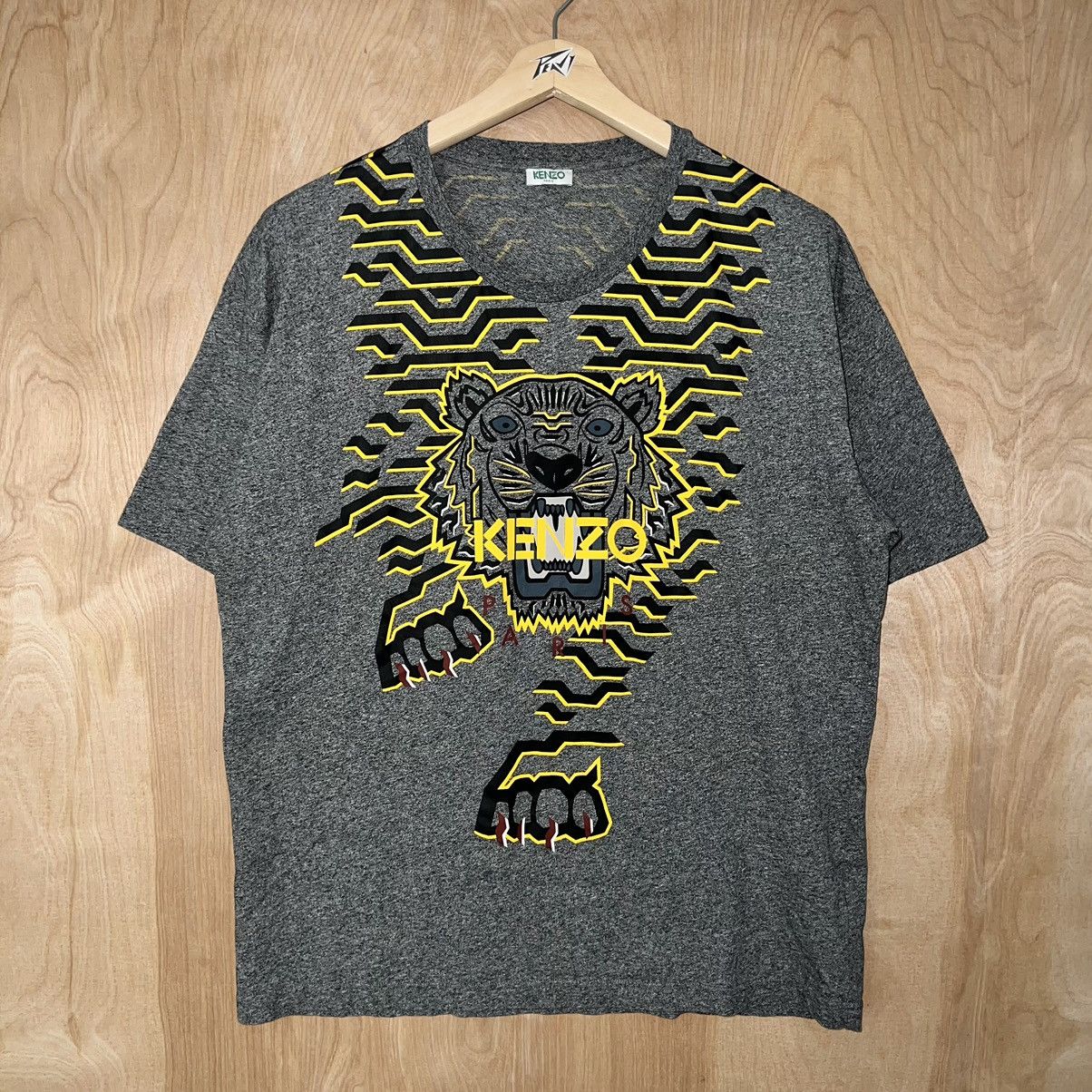 Kenzo MEN’S KENZO PARIS TIGER TEE SHIRT SIZE XL | Grailed