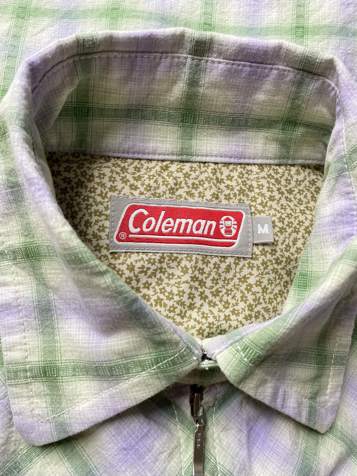Coleman Coleman Pastel Plaid Western-Style Jacket shirt Size M / US 6-8 / IT 42-44 - 3 Thumbnail