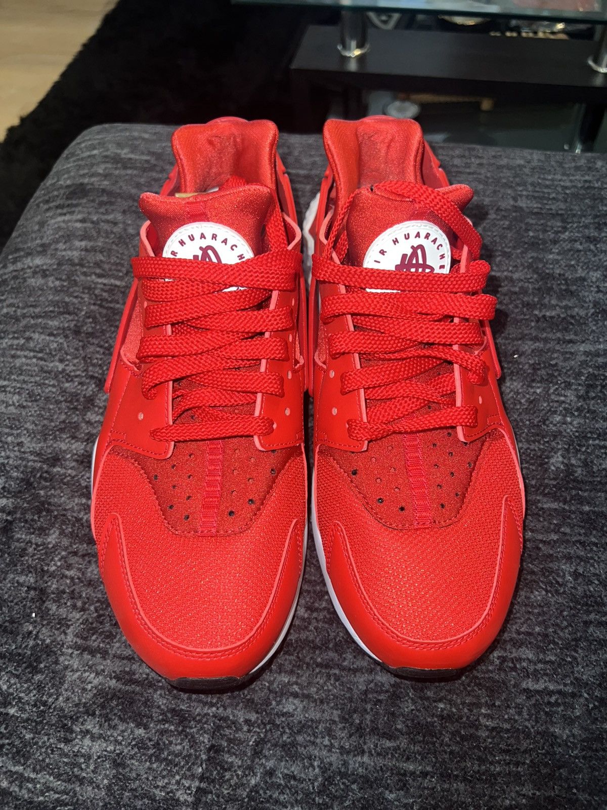Nike Nike Air Huarache “University Red/Tea Berry” – Size 10 Size US 10 / EU 43 - 2 Thumbnail