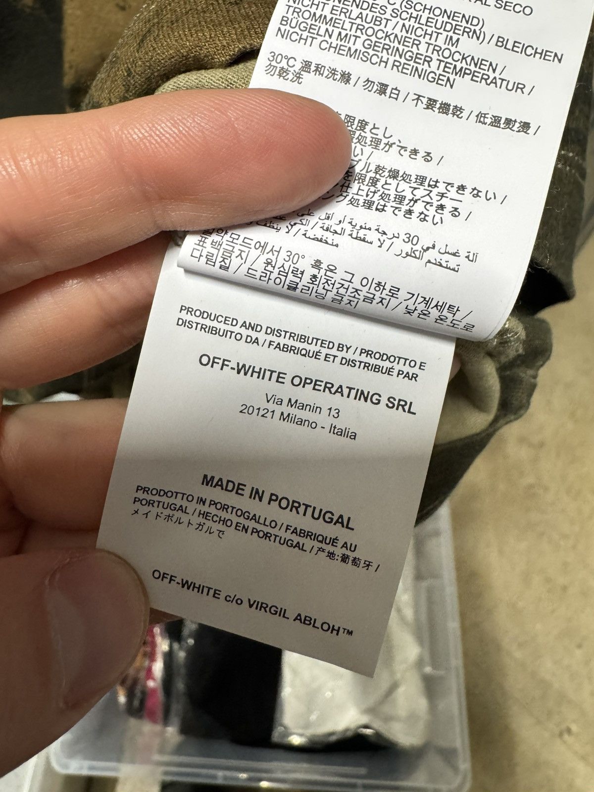 Off-White Off-White Camouflage Arrow T-Shirt NEW 500$ Size US XS / EU 42 / 0 - 5 Thumbnail