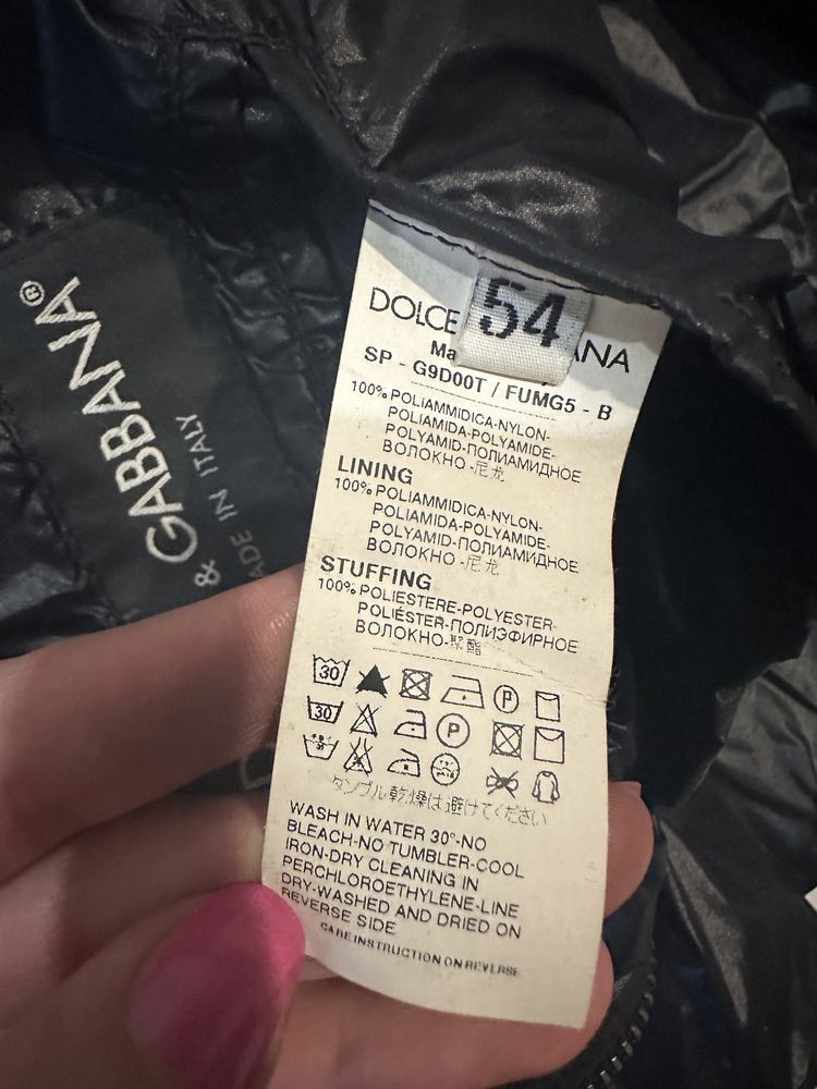 Dolce & Gabbana Dolce Gabbana Multi Zip Puffer Jacket Size US XL / EU 56 / 4 - 5 Thumbnail