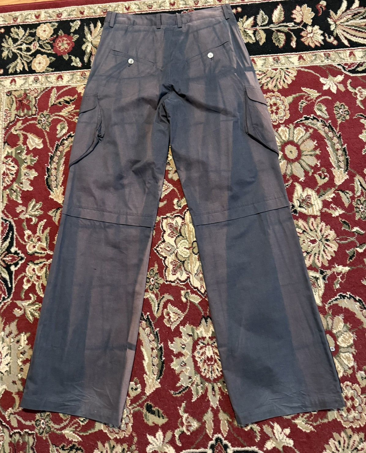 JiyongKim Jiyongkim sun bleached faded trouser Size US 30 / EU 46 - 4 Thumbnail