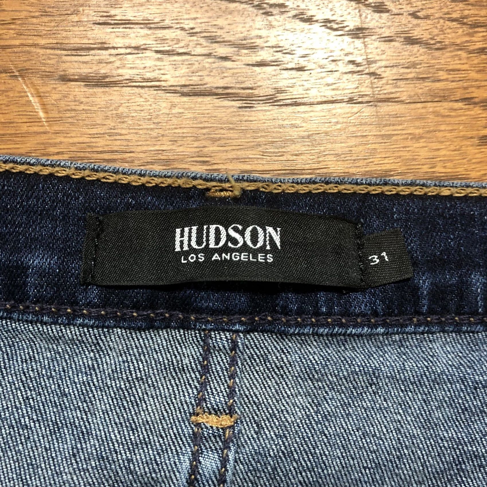 Hudson Hudson Jeans Womens Barbara Super Skinny Denim Stretch Blue 31 X 27 Inseam City Preppy Size 24" / US 00 / IT 34 - 6 Thumbnail