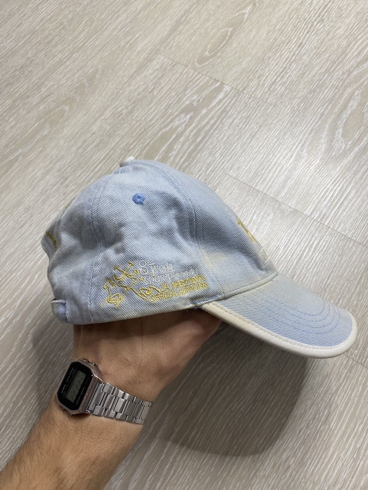 La Martina × Vintage Vintage La Martina Cap Big Logo Size ONE SIZE - 4 Thumbnail