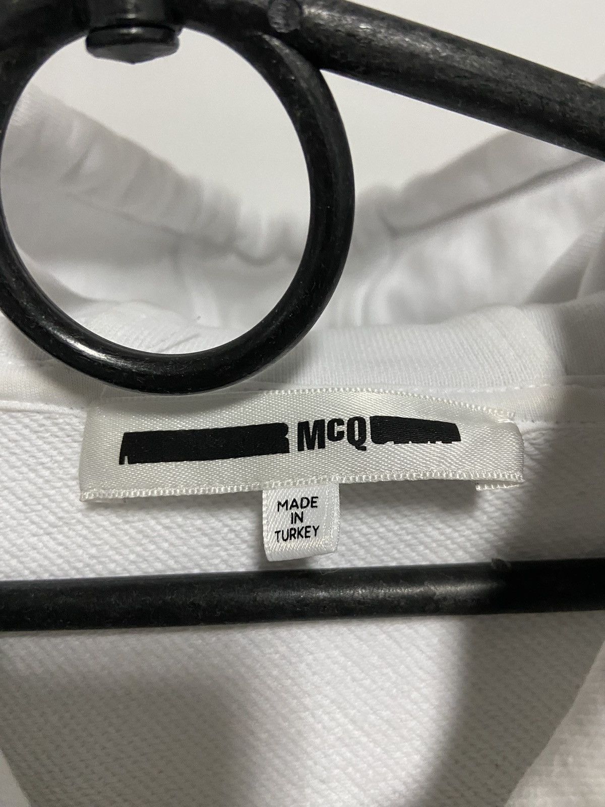 Alexander McQueen × Vintage Alexander McQueen Vintage Hoodie Big Logo MCQ Luxury Size US L / EU 52-54 / 3 - 4 Thumbnail