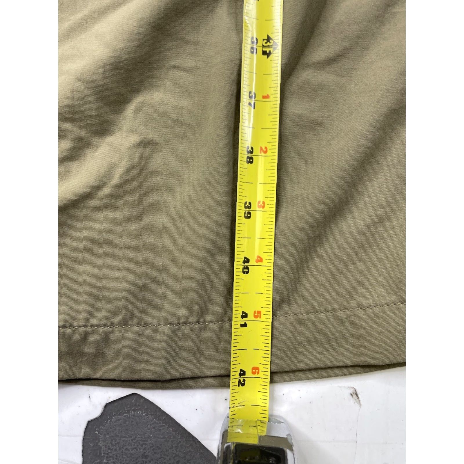 Vintage Clothing Arts P^cubed Cargo Pants Mens 40x30 Khaki Brown Tan Pockets Zip Straight Regular Size US 40 / EU 56 - 4 Thumbnail