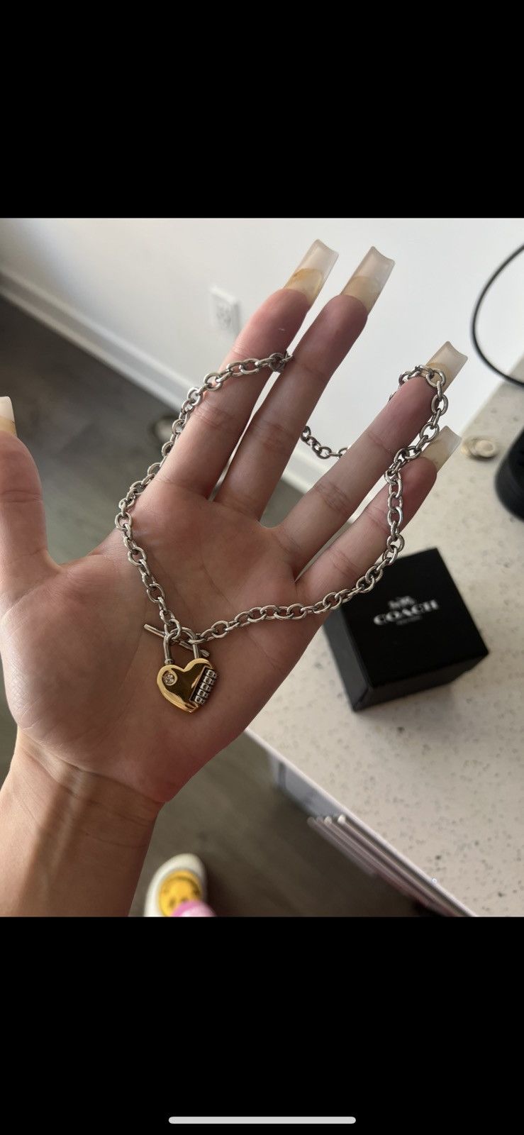 Coach Coach Padlock Chain Size ONE SIZE - 3 Thumbnail