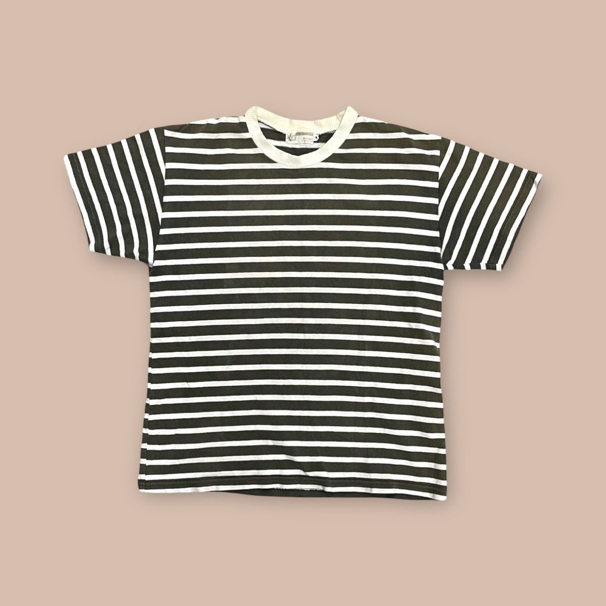 Bape OG 2000’s A Bathing Ape Black/White Strips Short Sleeve Tees Size US M / EU 48-50 / 2 - 1 Thumbnail