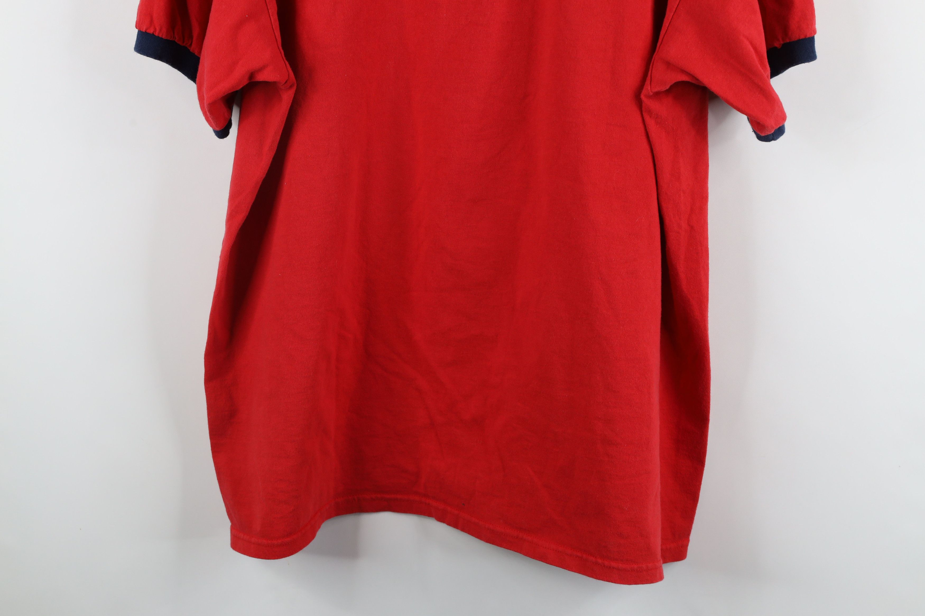 Nike Vintage Nike Travis Scott Swoosh Cleveland Indians T-Shirt Size US XL / EU 56 / 4 - 14 Thumbnail